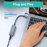 Loydia USB C to Ethernet Adapter 1000Mbps USB 3.0 RJ45 LAN view 4