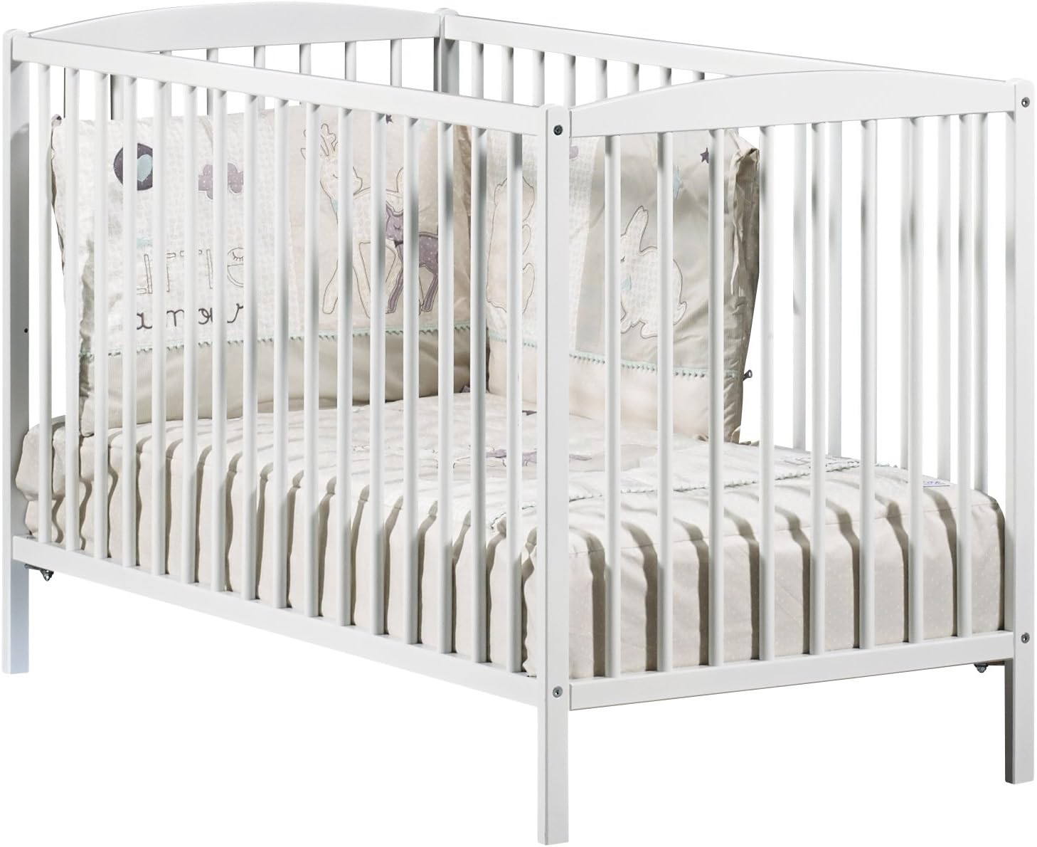 Viamatica Com Blanc 60 X 1 Cm Felix Schardt Lit Bebe Mobilier La Chambre De Bebe