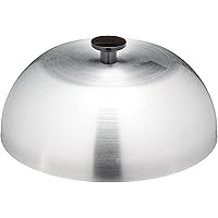 6 Inch Aluminum Grill Basting Cover Hamburger Dome Melt Cheese