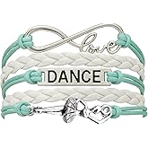 Infinity Collection Dance Bracelet- Girls Dance Jewelry - Gift For Dance Recitals, Dancers and Dance