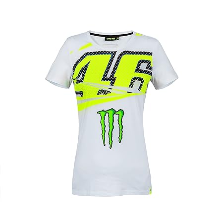 VR46 Valentino Rossi Damen Monster Energy T-Shirt MotoGP