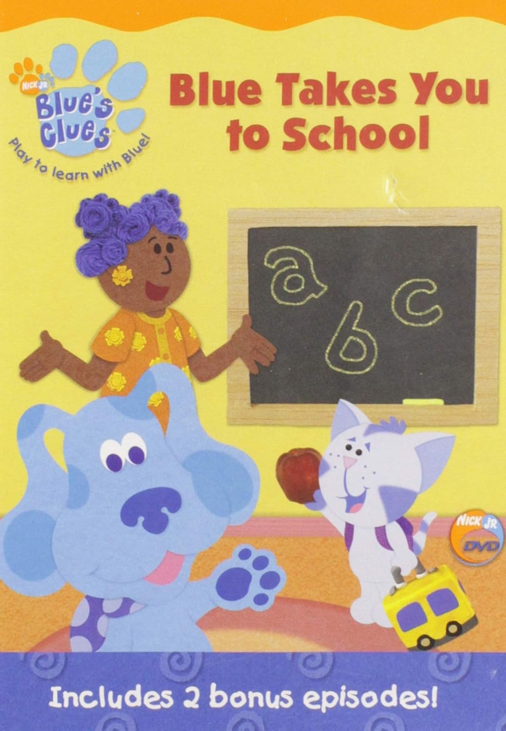 Amazon Com Blue S Clues Blue Takes You To School Allen Aleisha Avery Kathryn Balaban Nick Burns Steve Castle Jenna Marie Chanda Koyalee Johnson Traci Paige O Hickory Seth Patton Donovan Caines Bruce Chanda