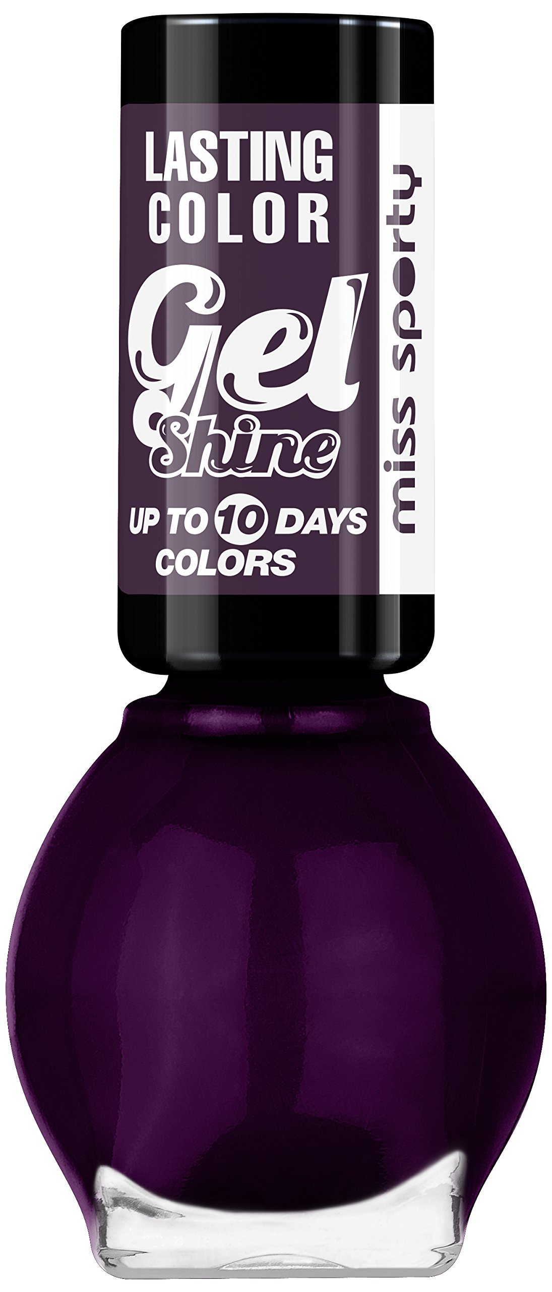 Miss Sporty Number 57 Lasting Colour Gel Shine Nail Polish, 7 ml,Green Runway