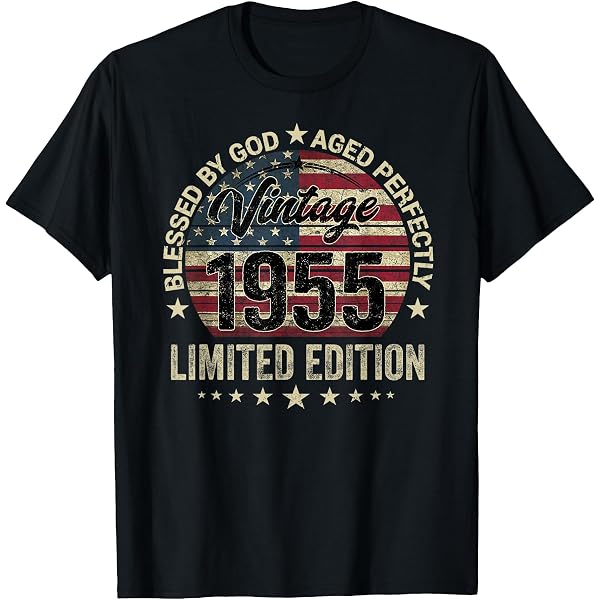 67th Birthday T-Shirt For Men – Vintage 1958 Original Parts Retro Design, Customizable Gift - View #7