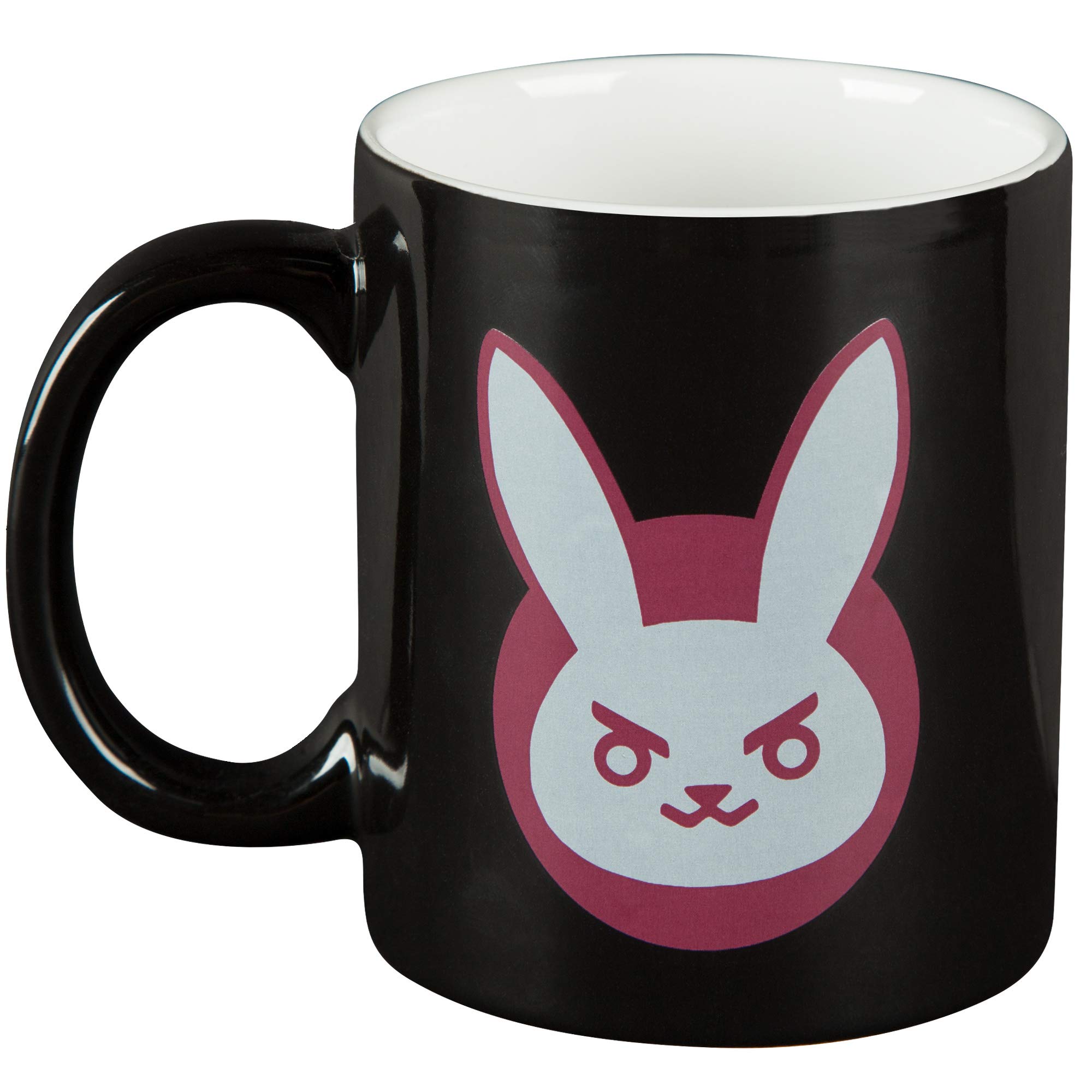Overwatch Mug D.VA Logo Black Ceramic 11oz New j7857-black