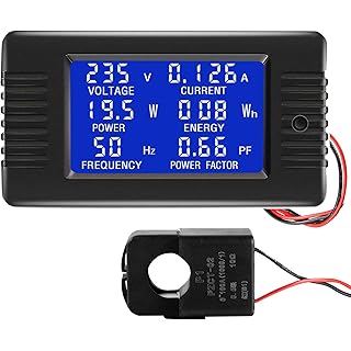 Power Meter with LCD Screen