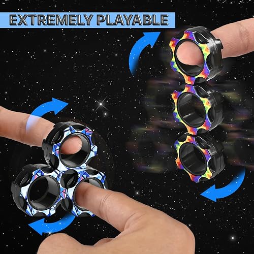 Fidget Slider De Metal Antiestrés Con Diseño De Conejo - Juguete Sensorial Push-Pull Con Disco Giratorio, Llavero Portátil Para Adultos Y Niños