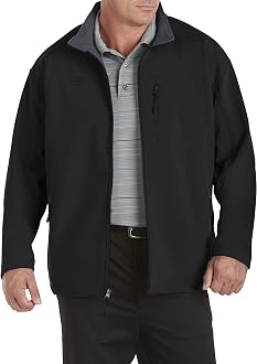 DXL Big and Tall Bonded Fleece Jacket 