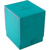 Gamegenic Squire Plus 100+ XL Convertible - Teal/Pink Color | Premium Storage, Holds 100+ Cards and Includes Detachable Slide Card Case