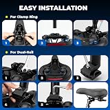 ROCKBROS Bike Seat Cushion Comfortable Ergonomic Breathable 26x22cm view 7