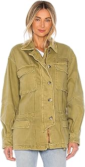 Free People Seize The Day Jacket Olive 