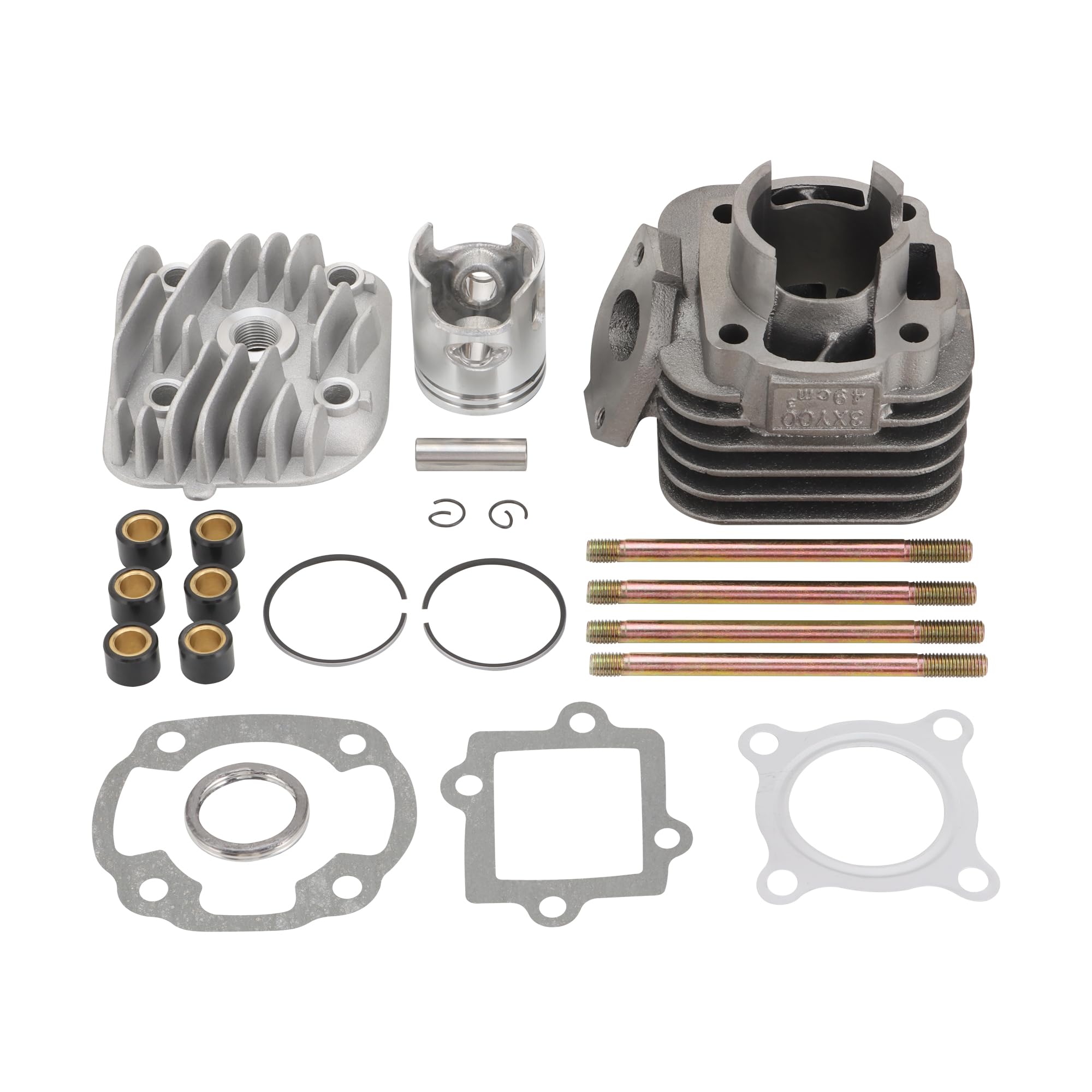 GOOFIT Cylinder Kits With Piston Replacement For JOG 50CC Scooter Motorcycle