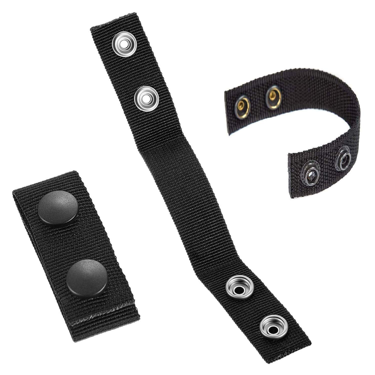 Onene Pack of 10 Belt Keeper Double Snaps Belt Keeper for 2¼ Wide Belt