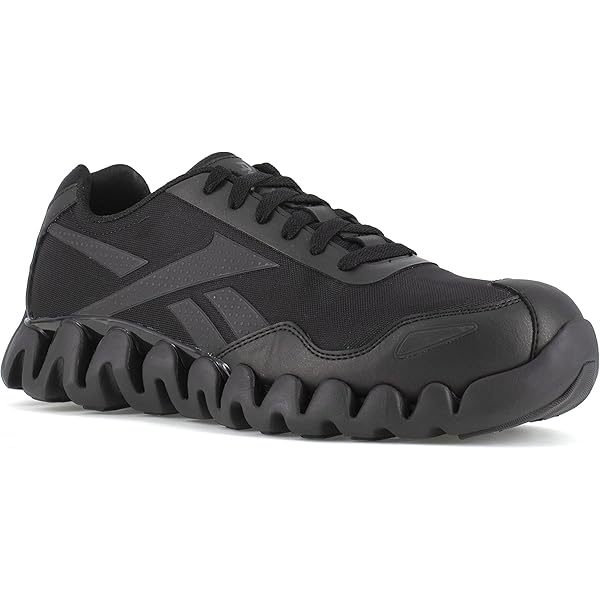 Amazon.com: Reebok Men's Zig Pulse Work Composite Toe Black 4 M