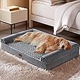 BFPETHOME Dog Beds for Large Dogs, Orthopedic Dog Bed for Medium Large Dogs,Big Waterproof Couch Dog Pet Bed with Removable Washable Cover