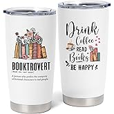 Gtdodcsd Book Lovers Gifts for Women Tumbler 20OZ, Bookish Gifts, Books Club Gift for Reading Lover, Book Themed Gift, Literary Books Nerd Bookworm Present, Reading Tumbler