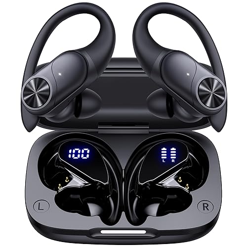 Translation Earbuds Real Time 164 Languages AI Translator Ear Buds 80Hrs Playtime Audifonos Traductores Inglés Español with 8 Translate Modes Bluetooth Headphones for Travel Meeting Learning Black