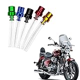 UZZH 5PCS Motorcycle Gas Cap Vent Tube, Fuel Tank