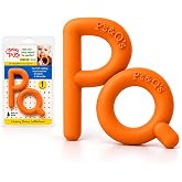 Chewy Tubes P &amp; Q Teether - Oral Motor Chew Tool for Sensory &amp; Autism Kids | Chewy Tubes P &amp; Q Teether - Oral Motor Chew Tool for Sensory &amp; Autism Kids, Smooth Chewy Stick for Baby &amp; Toddler Teething