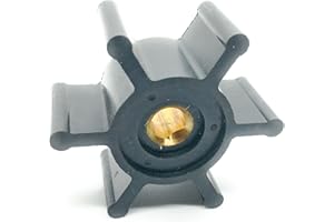 REPLACEMENTKITS.COM Brand Replacement Pump Impeller Replaces Jabsco 6303-0003 and Johnson 09-824P-9 for F4 Pumps