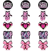 WOZADU 15 PCS Silicone Focal Beads for Pens Dance Theme Character Silicone Bead for Keychain Making Beads Bulk for Jewelry Making Bracelet Necklace Handmade Crafts