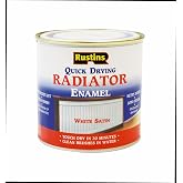 Rustins Quick Drying Radiator Enamel Satin 250ml