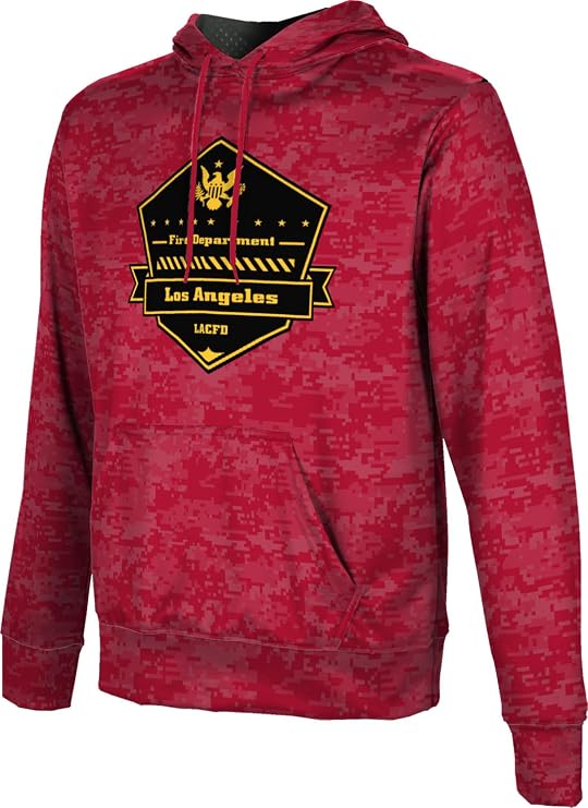 well-wreapped ProSphere Girls Chandler Fire Department Camo Pullover Hoodie