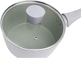 Salter Earth 3pc Saucepan Set Induction Ceramic Non-Stick PFAS-Free Green view 8