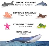 Learning Minds Jumbo Sea Animal Figures Set 7 Educational Fish Toys Kids 18 view 8