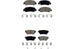 CMX Front Rear Ceramic Brake Pads Kit Replacement For 2018-2020 2022 Mitsubishi Eclipse Cross With Electric Parking KCX-100530