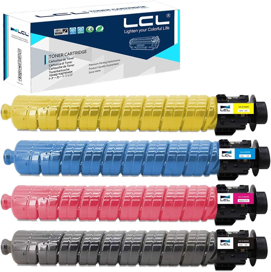 LCL C-EXV29 EXV29 2790B003 2802B003 2798B003 2794B003 IR-C5030 IR-C5030i IR-C5035 IR-C5035i IR-C5235i IR-C5240i (4PK KCMY) Compatible Toner Cartridge Replacement for Canon IR-C5030 IR-C5030i IR-C5035