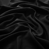 VACVELT Black Chiffon Fabric by The Yard, 10 Yards, 60 Inch | Pure Polyester Chiffon, Pre-Cut Fabric, Sheer Lightweight, For Wedding Draping Dress Sewing DIY, Machine Washable