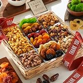 Broadway Basketeers Deluxe Thank You Gift Basket Luscious Dried Fruit &amp;Nuts | Premium healthy appreciation gift for corporate thank you, clients, employees, family, and friends.