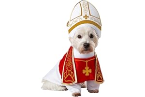 CALIFORNIA COSTUMES CALIFORNIA COSTUME COLLECTIONS Pet HOLY HOUND Dog Costumes, Red/White, Large US