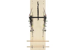 Faittd Pilates Springboard, Wall Mounted Pilates Reformer Machine, Yoga Fitness Trainer Suitable for Home & Gym Workout