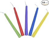 Ner Mitzvah Colorful Chanukah Candles 44 Count 4" Standard Size Multicolor view 4