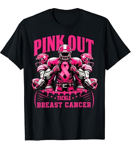 Amazon.com: Football Pink Out Team Breast Cancer Awareness Month