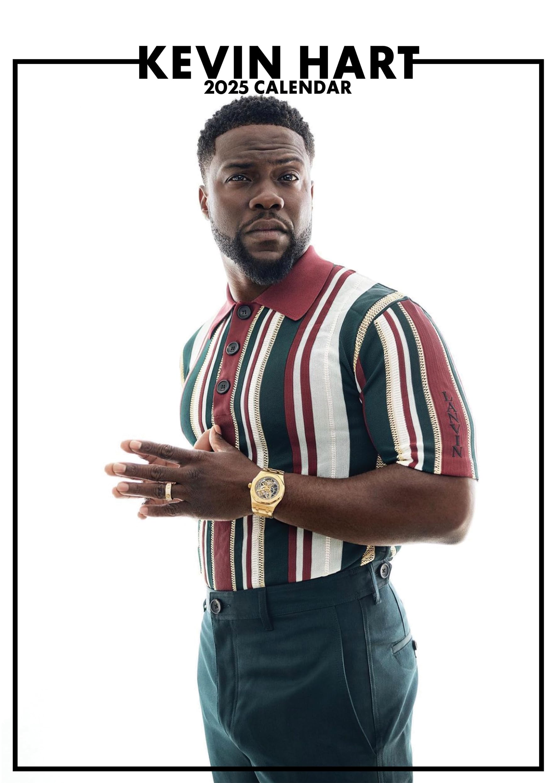 Kevin Hart 2025 - A3 Size Wirobound Calendar