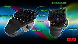 NEXiLUX Pro Gaming Keyboard and Mouse Combo