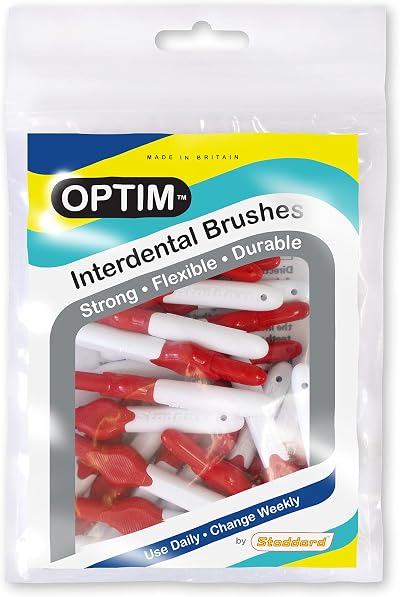 Stoddard Icon Red Standard Interdental Brushes Pack of 25