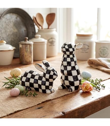 Amazon.com: Nora Fleming Stoneware Stoneware Salt and Pepper