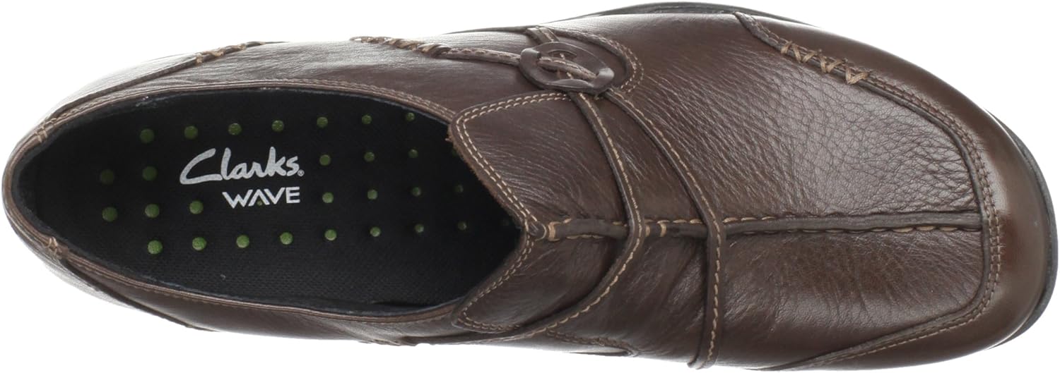 clarks wave run brown