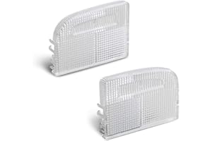 HERCOO Interior Dome Light Cover Roof Map Light Lens 34401-SDA-A21 34402-SDA-A21 Right Left Side Compatible with Honda Accord Hybrid Civic Element Odyssey Pilot Ridgeline with Sunroof Only