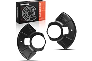 A-Premium Front Driver & Passenger Side Brake Dust Shield Compatible with Ford and Mercury Models - Escape 2001-2012, Mariner