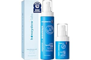 Hypochlorous Acid Spray – Dermatologist Tested HOCl Facial Cleanser for Sensitive, Acne-Prone & Irritated Skin – Soothes Redn