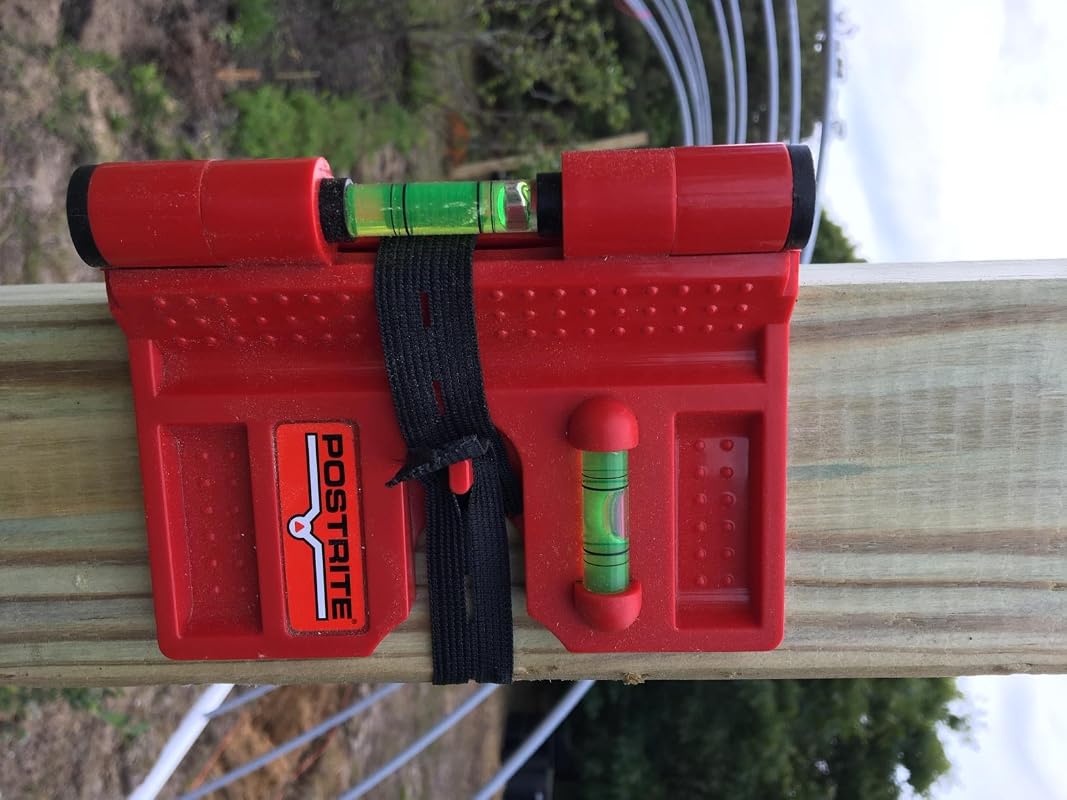 YOTOM 2-Pack Magnetic Post Level – Upgraded Version For Leveling Pipes, Posts, And Beams - View #8