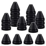 Glarks 20Pcs 35mm Rubber Grommets Kit, Tower Shaped