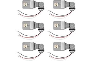 6pcs Photocell Sensor for Outdoor Lights, 120VAC IP54 Waterproof Dusk to Dawn Sensor Photoelectric Switch for Yard Parking Lo