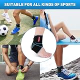 AVIDDA WASPO Ankle Support Brace Adjustable Strap Blue One Size view 5