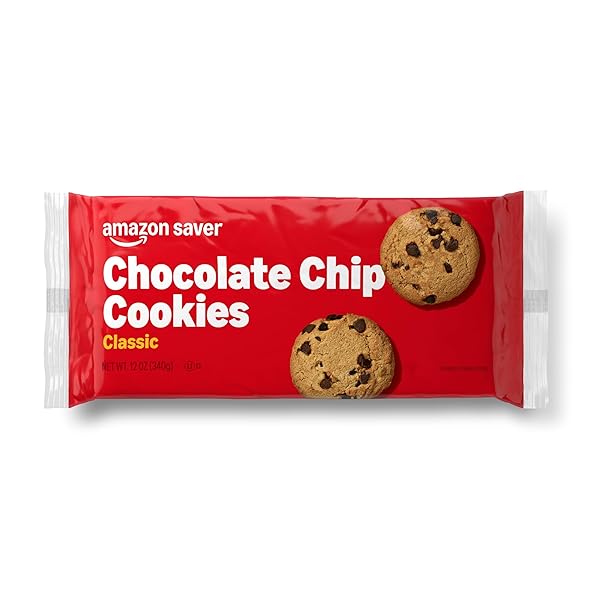 AMAZON SAVER, CRUNCHY CHOCOLATE CHIP COOKIES, 12 OZ